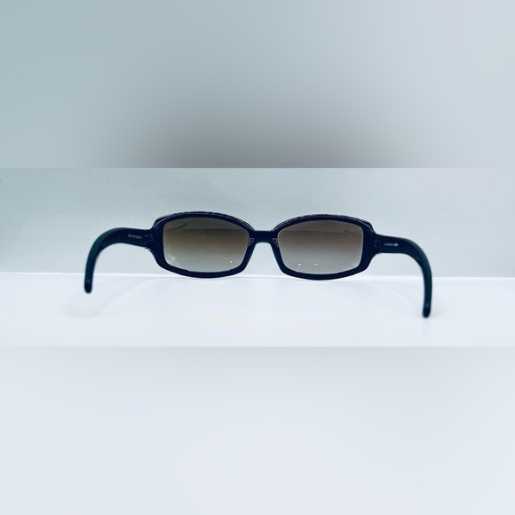 Vintage Fendi FS 262 Green Oval Sunglasses Frames - Picture 6 of 8